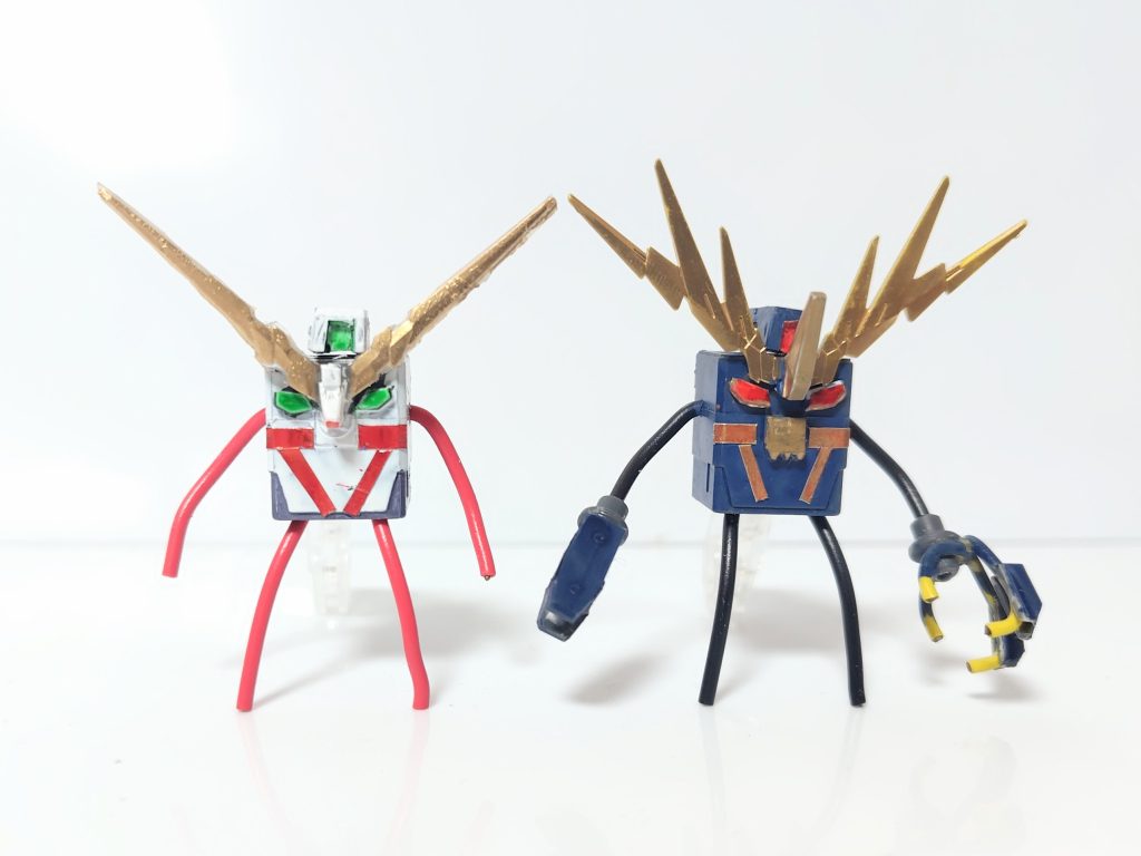 バンシィと並べて