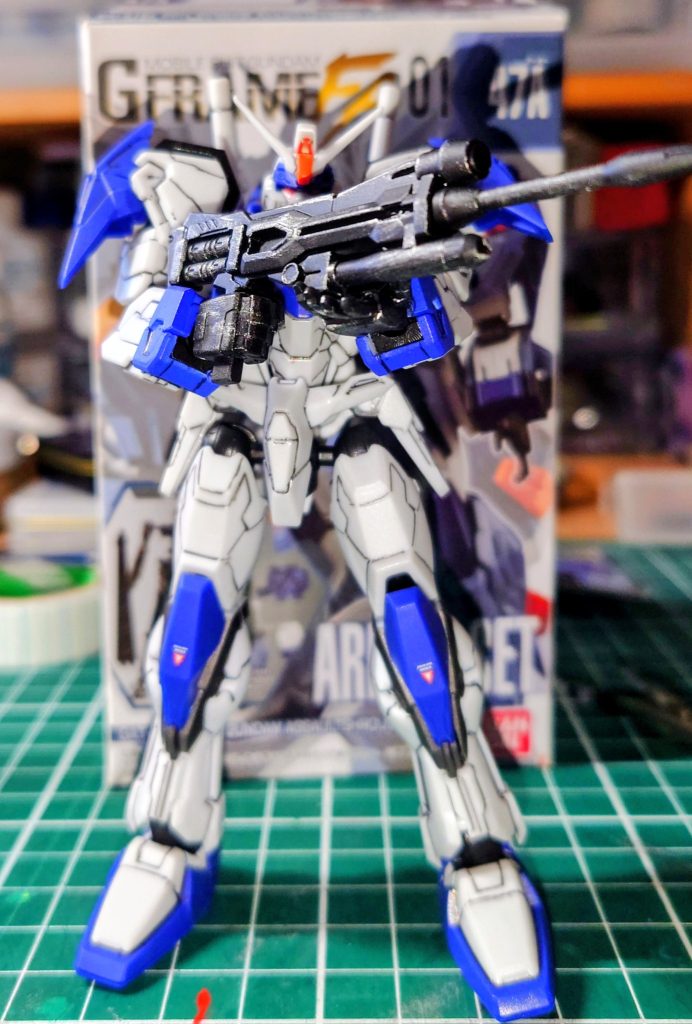 　あらためて見ると、デュエルもカッコいいです　さすがのGATシリーズ！　ブルデュエルやデュエルブリッツも組みたいですね　