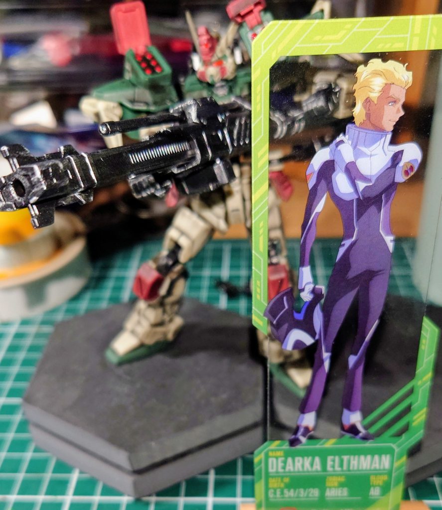 ディアッカ「お!バスターじゃん、おひさ! え?これから改修するんですか? 詳細は…ヒュー、そりゃご機嫌ですね なるべく使わないのがベターだけど、最悪に備えて用意はしとかないとね!」