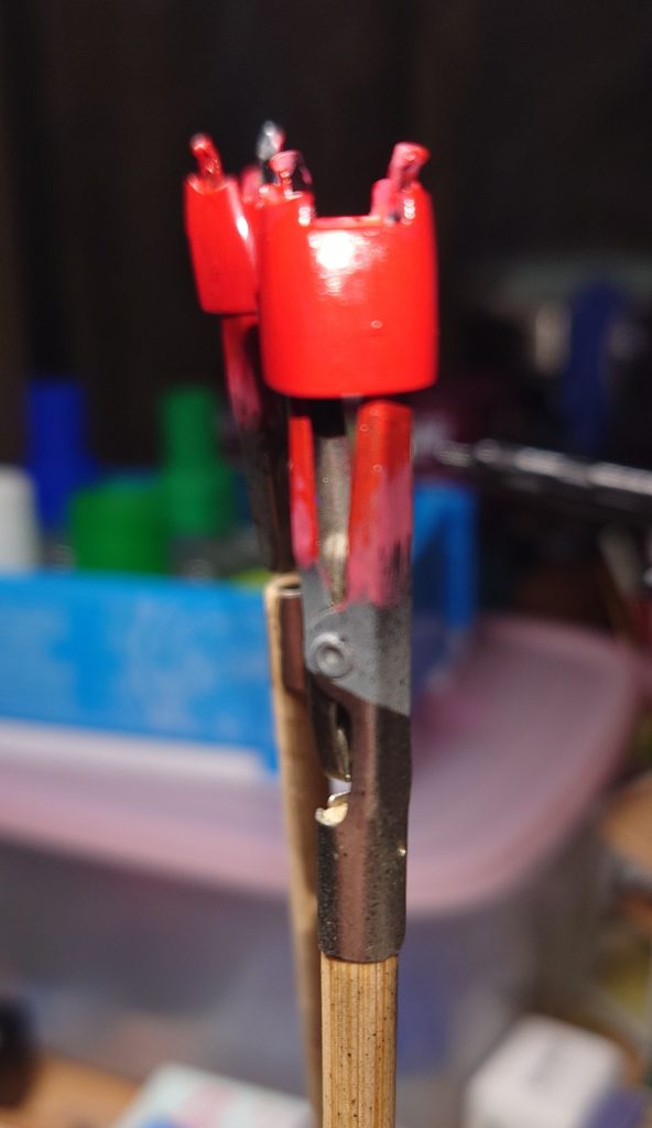 作品名：年末に向けて製作中…<p>　紅白ガンプラ合戦に向けて製作中…まさかこのパーツで何か分かっちゃった方います？　言わずに年末へのお楽しみという事で…</p>
