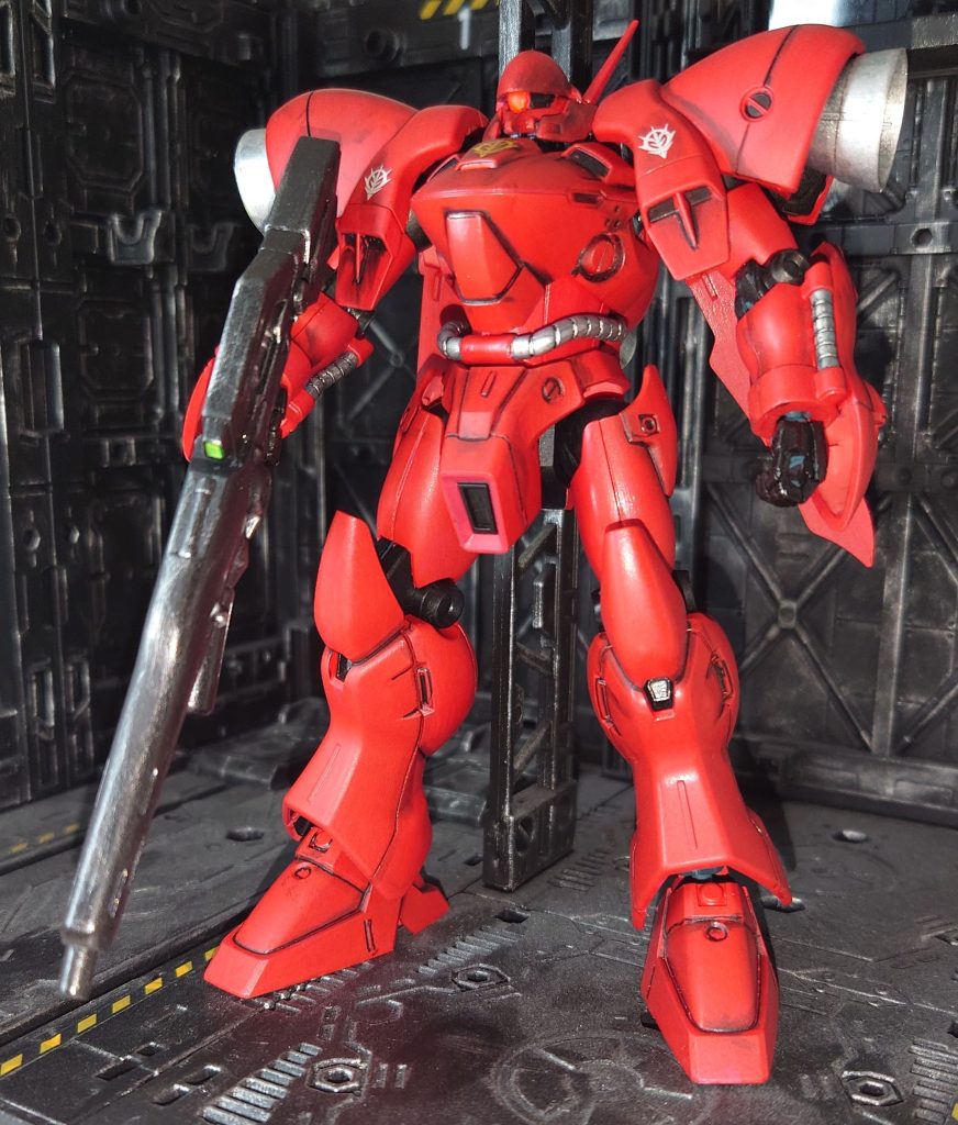 　30分前…　シーマ「アナハイムからコッソリ入手した試作四号機、見事に艤装したね　いつもいい仕事してくれて感謝するよ　整備長」　整備長「は！中佐殿の為なら、俺達整備班は全力で仕事します　勿論、海兵隊のみんなのためにもです　ですが…今回は謝らないといけやせん」　シーマ「ん？どういうことだい！」　整備長「…後ろをご覧下さい…」シーマと整備長はガーベラ・テトラの後ろに廻った