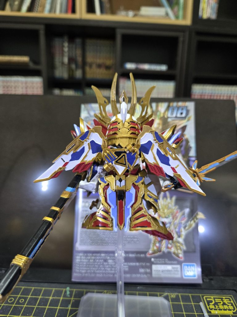 擦れる部分はやっぱ塗装剥げちゃいますね(gundam-kao5)