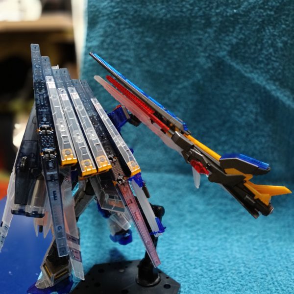 押入からHWSが出てきたのでどなたがやってらっしゃった「ロングレンジファンネル+HWS」仕様にしました。（4枚目）