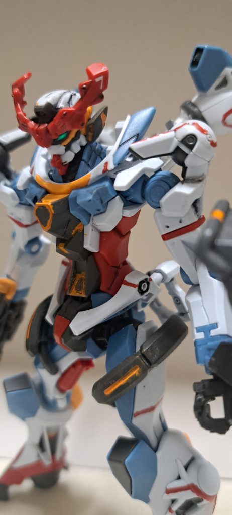 太もものオレンジも拭き忘れた。