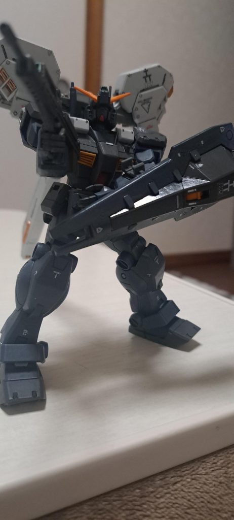 機体の色も暗いので写りも暗い。