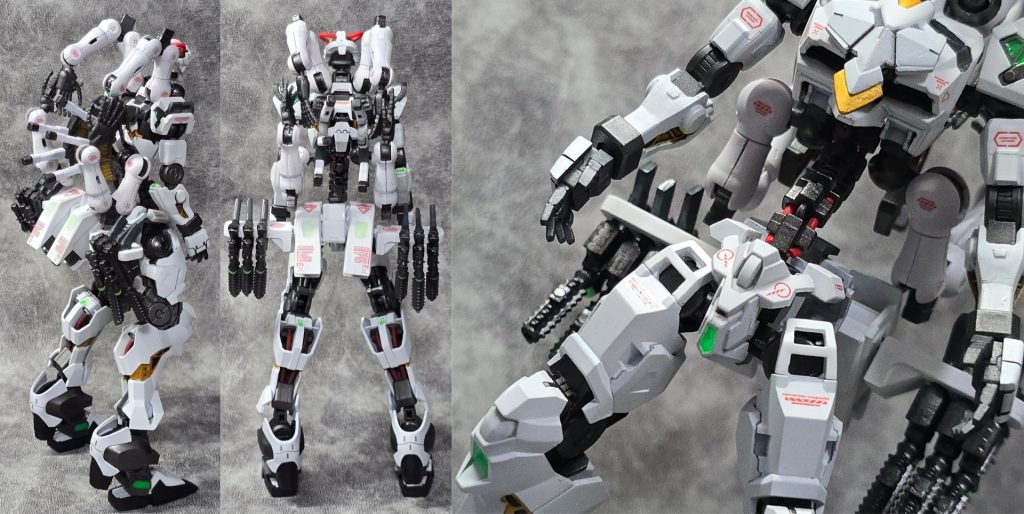 バックショットなど〜6丁の拳銃をどうしても持たせたいが、マウントさせるのが本当にしんどかったです…