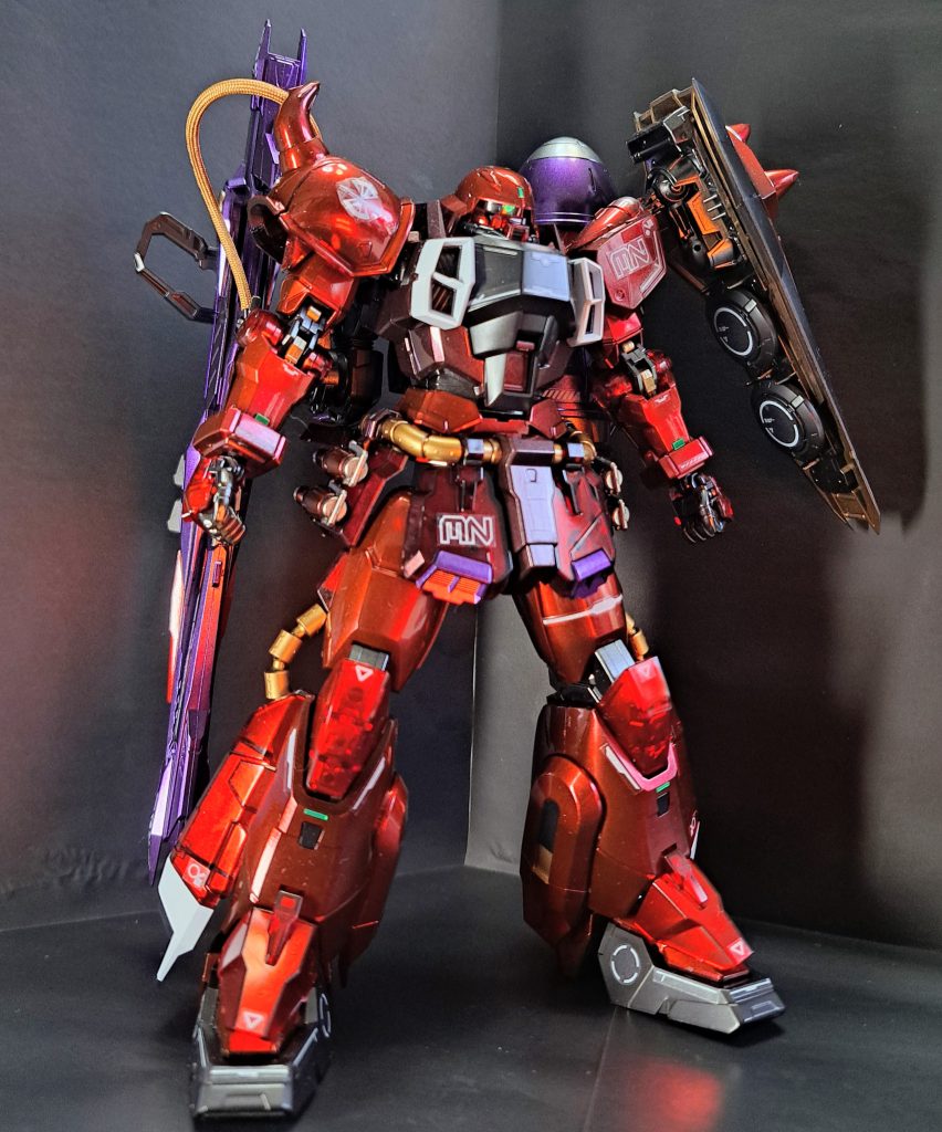 MG ガナーザクウォーリア ルナマリア機 ソリッドクリア風–3枚目/制作者：Nessa