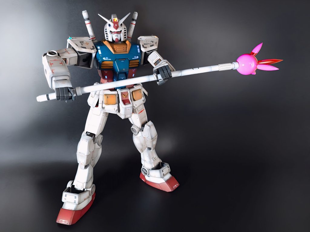 ビームジャベリン装備メガサイズガンダム!–9枚目/制作者:自己満ぺいんたー