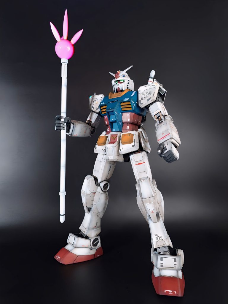 ここからは今回の目玉であるビームジャベリンを装備した画像をいくつか