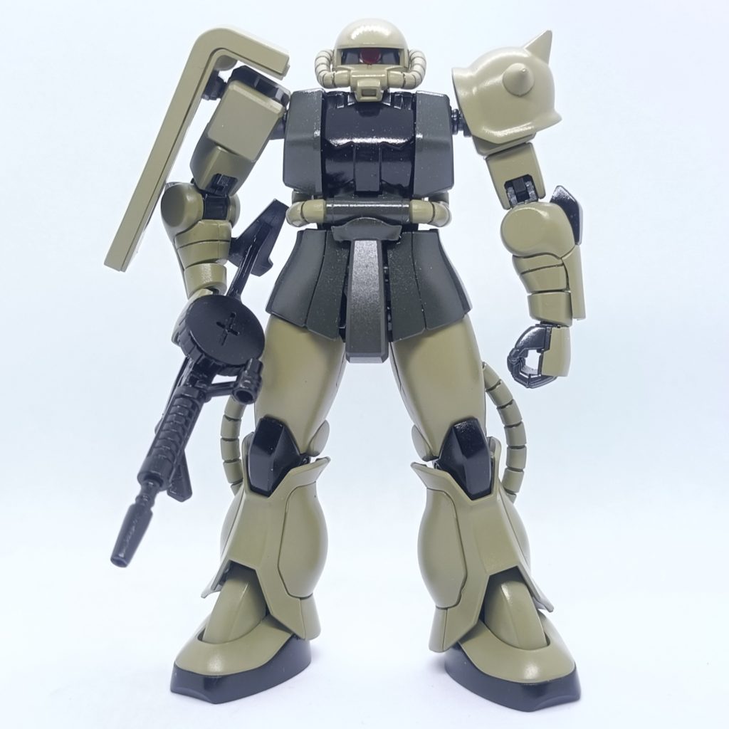 HGUCザクII全塗装–3枚目/制作者：preservedflower06