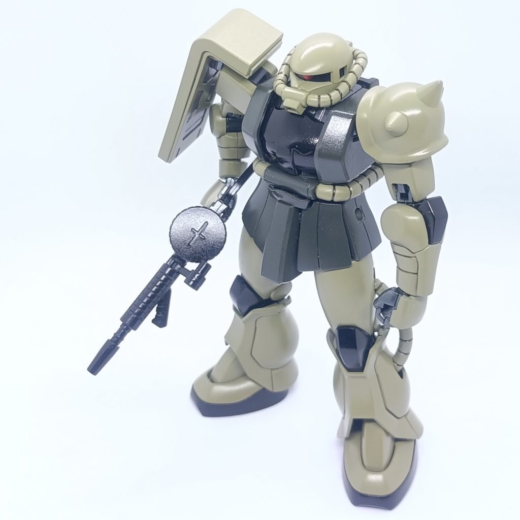 HGUCザクII全塗装–2枚目/制作者：preservedflower06