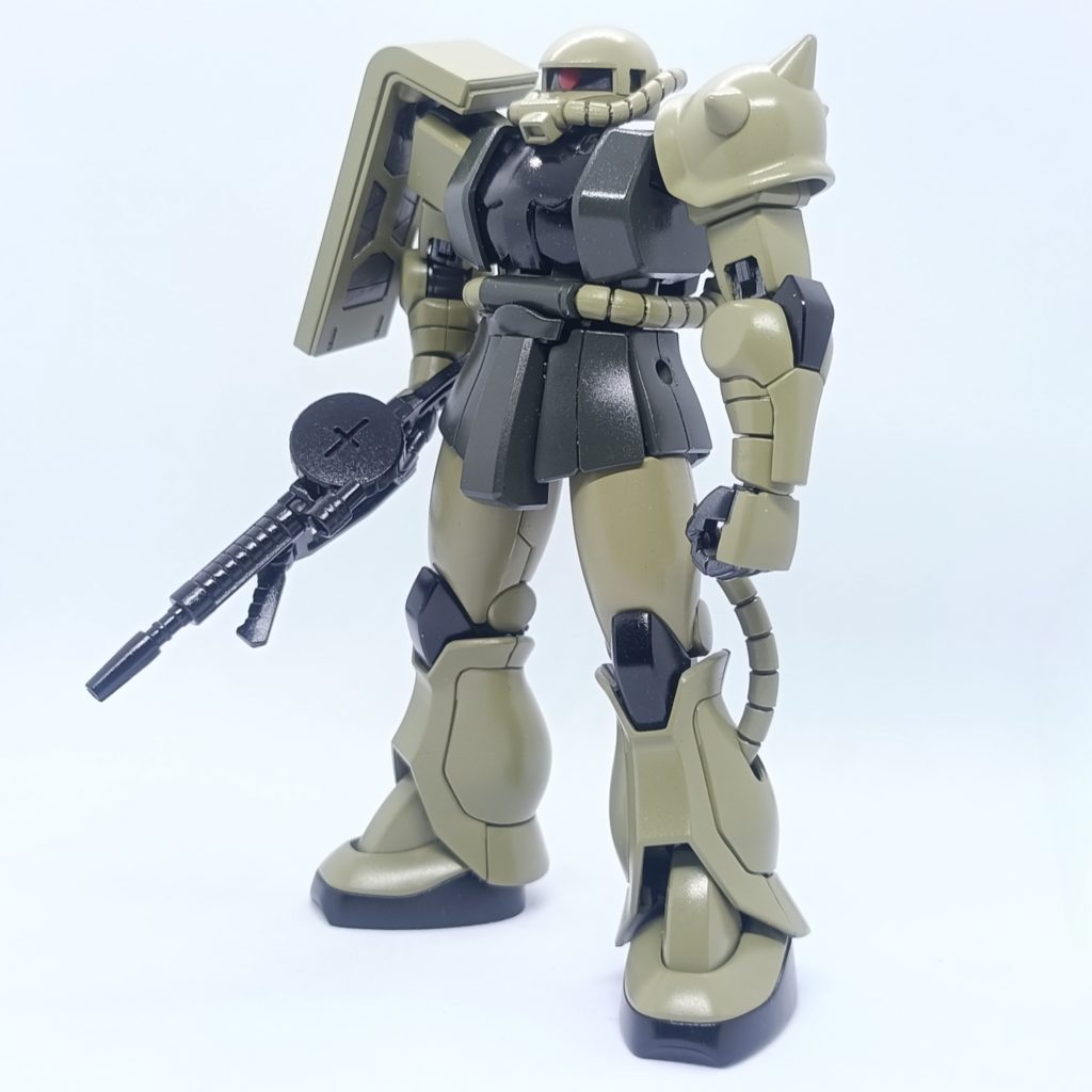 HGUCザクII全塗装–2枚目/制作者：preservedflower06