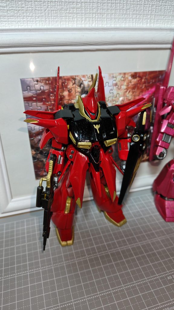 旧キットバウは、破損箇所が多く、修理·改修を加えて、レッドでカラーリングしてみました。