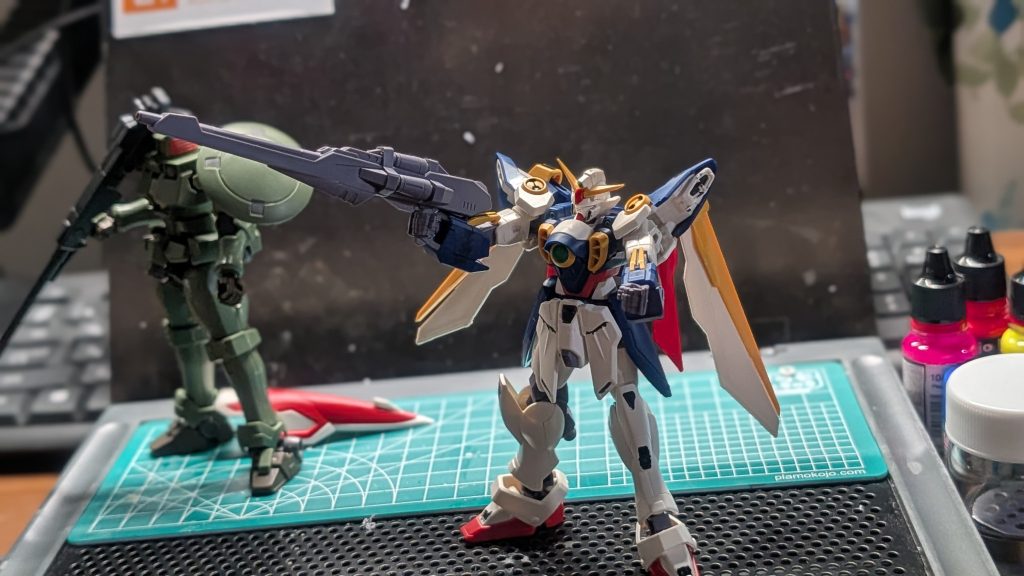 組み立て旧キット風ガギョーンって感じで