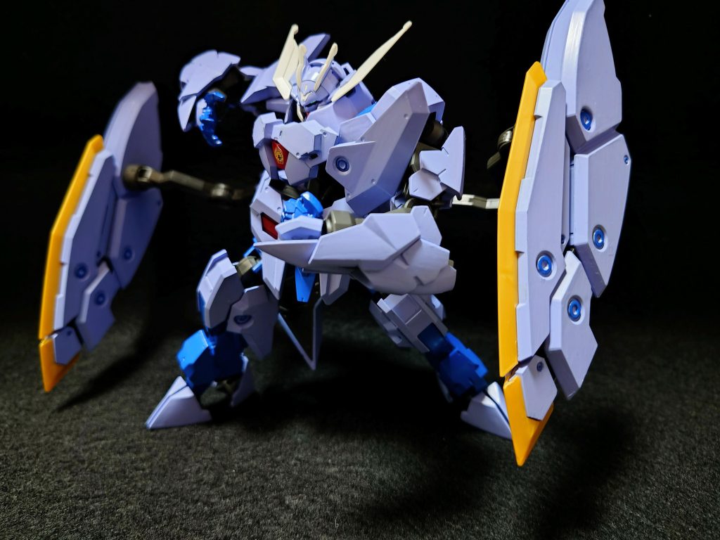HGガンダムザガンむらさきうに専用機–3枚目/制作者：@premiere7105