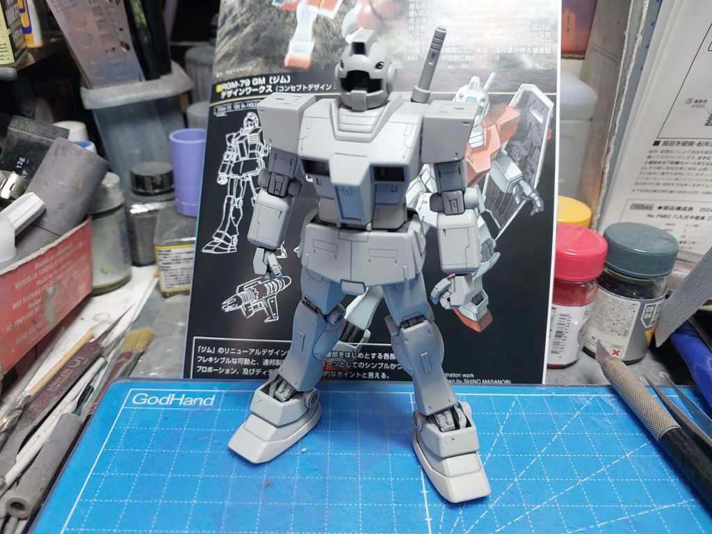 1/144 HGUC RGM-79 ジム–6枚目/制作者：@dagored00