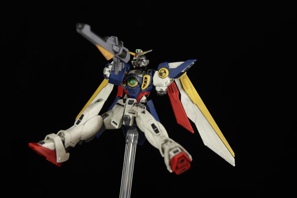 最後に正面からウイングゼロも作ってあげたいですね…