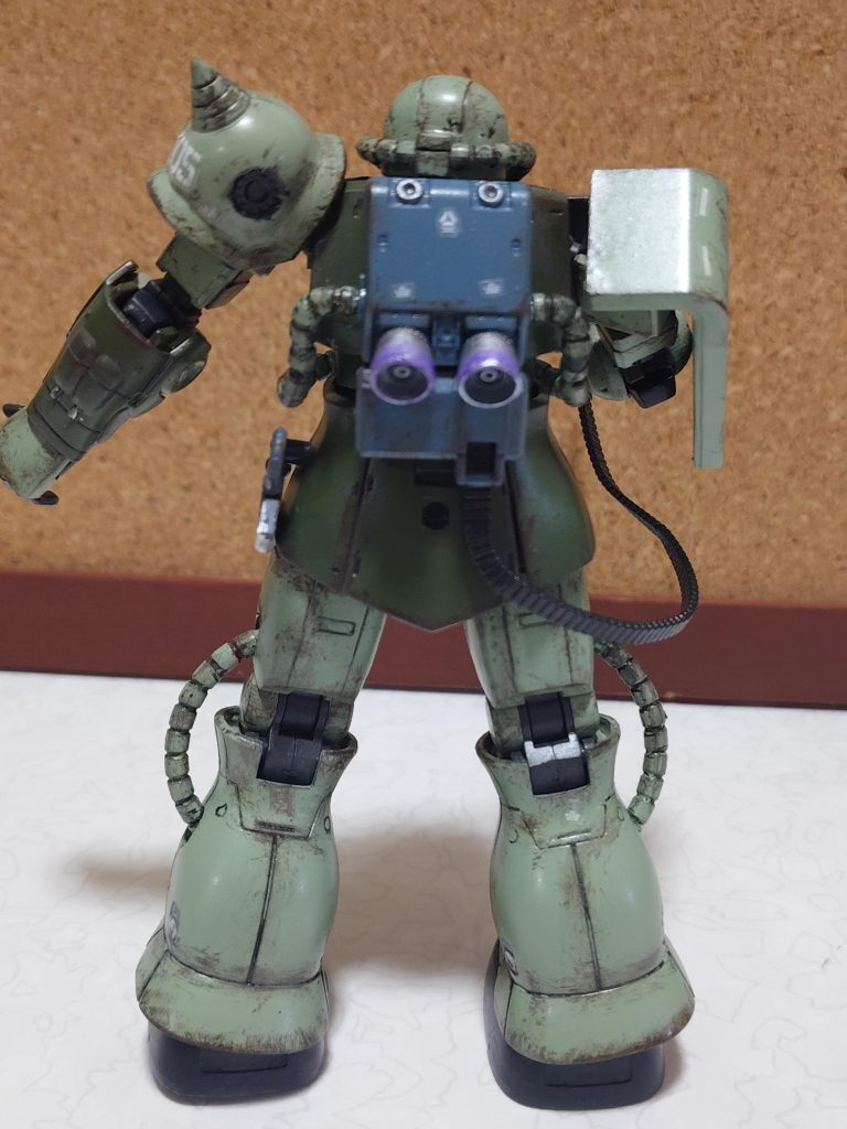 塗装もCOLOR、GUIDEを参考に塗料購入して調合しました！ステッカーも老眼でも頑張って貼って汚し塗装も！&nbsp;