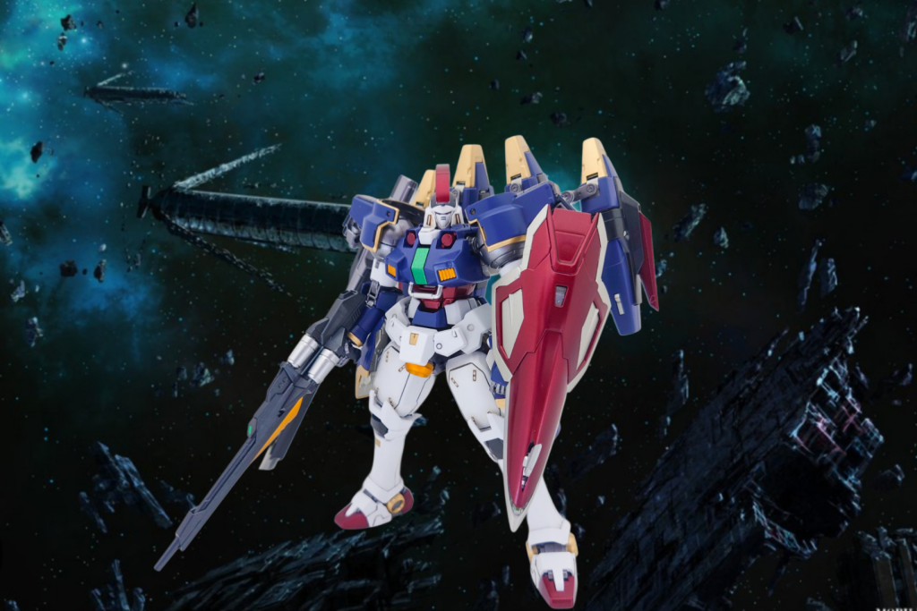 ということで、トールギスの発展型、「トルネード・トールギス」でした。カラーリングも気に入っておりますが、バックパックの４基のブースターが特に気に入っております。