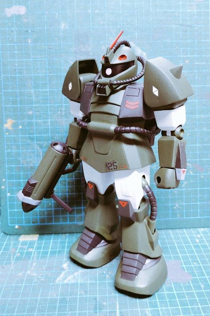 　1/144 MS-06M 水中用ザク　–2枚目/制作者：だんくら工房・mk戦車