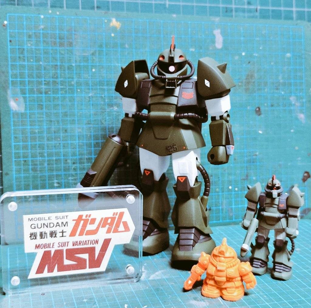 　1/144 MS-06M 水中用ザク　–3枚目/制作者：だんくら工房・mk戦車