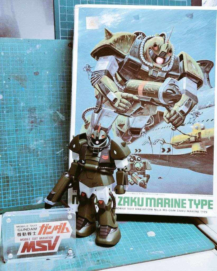 　1/144 MS-06M 水中用ザク　