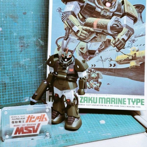 　1/144 MS-06M 水中用ザク　
