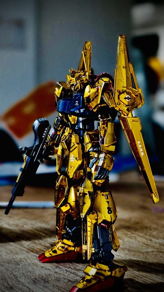 なんとか入手したMG百式メカニカルコアメッキ（復帰11体目）