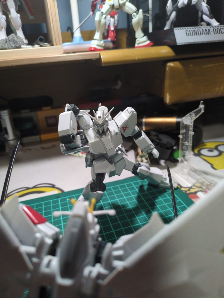 ニューガンダムとマイフリを戦わせてみた