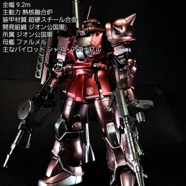 HG シャア専用ザクII (THE ORIGIN版)