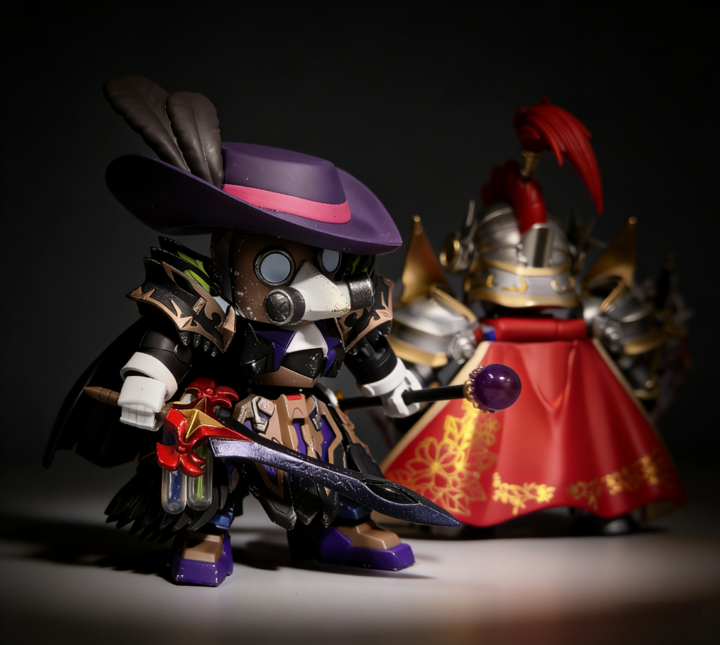 滅亡と一人の者 疫病医師 ゼロガンダム