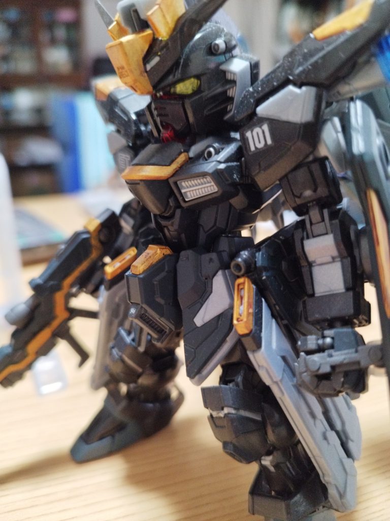 MGSDフリーダムガンダム（ブラック塗装）