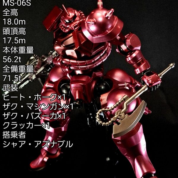 HG シャア専用ザク(GQ)