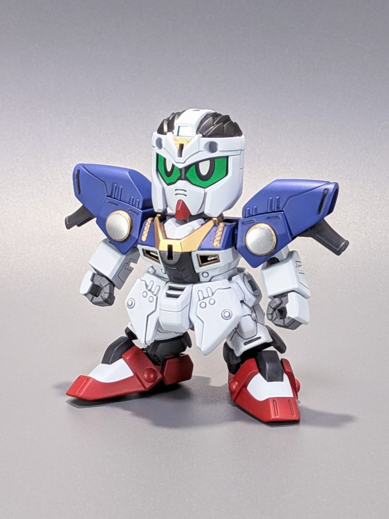 軽装タイプも一応塗り分け。肩の天幻鏡は光沢仕上げです。