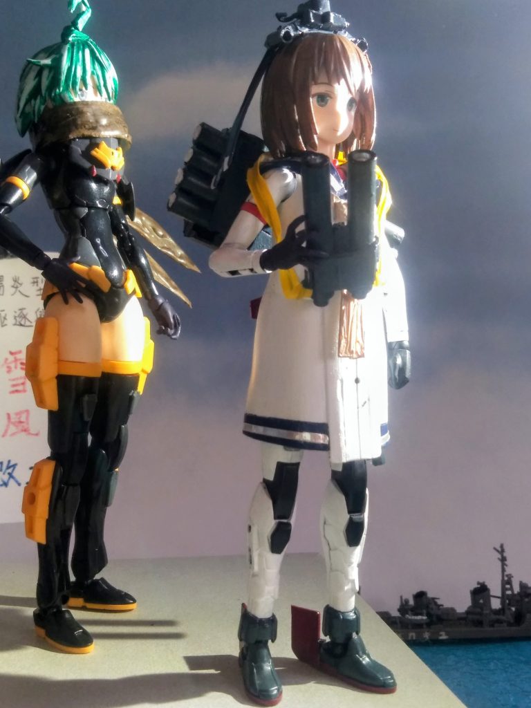 戦闘終了後『失われた仲間を想い黄昏れる』と！イウ風景なﾝですって😭💦因みに今回の作品は此方をリビルドしました😁👇https://gumpla.jp/hg/1372706