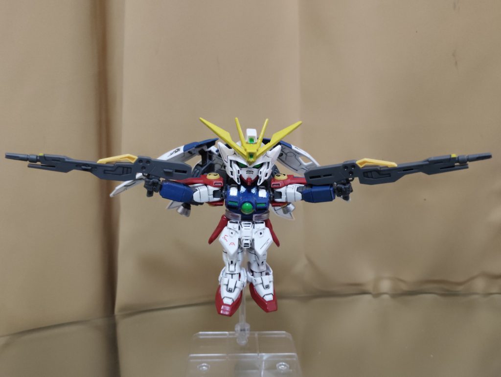 HGとミキシングしたのでローリングバスターライフルポーズが可能になりました。