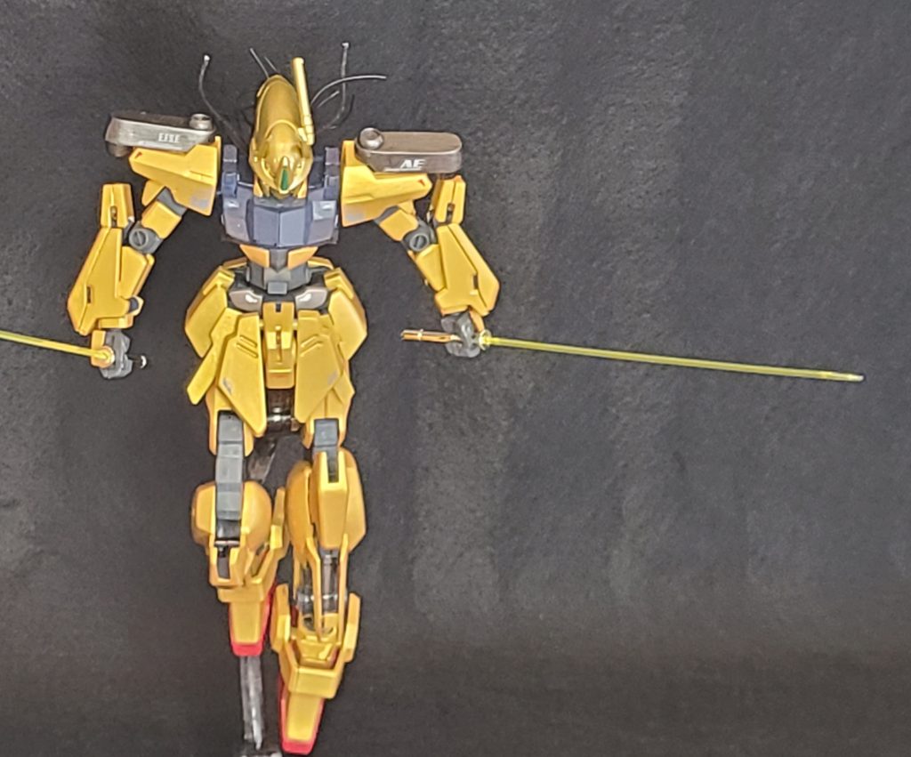 ﾌｧｯﾂ！リアルロボに髪の毛ェッ？！エルガイムMK-Ⅱを見た時はビックリ！しました。。。(;A´▽｀ｱﾝ時はびっくりｼﾀﾅｧ。。。