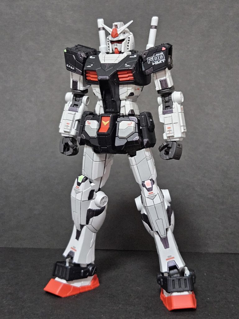 1/144　F00ガンダム高機動型–2枚目/制作者：ふゆ太郎