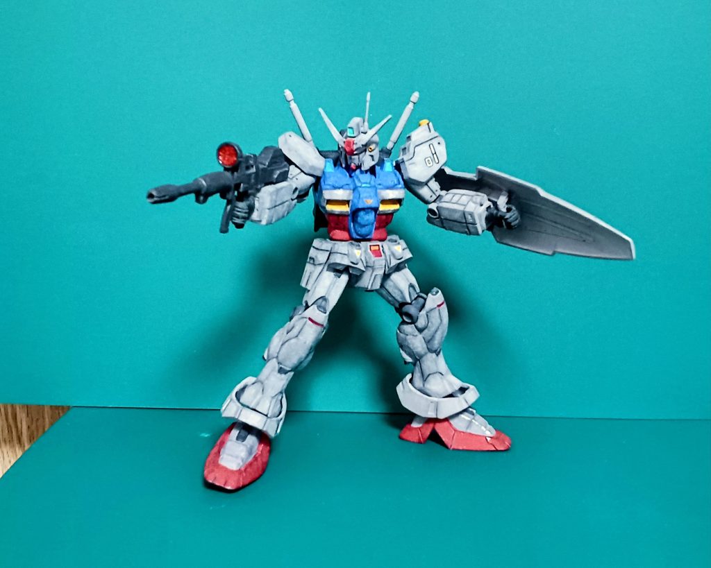 旧キット　ガンダムGP01–4枚目/制作者：Amesho