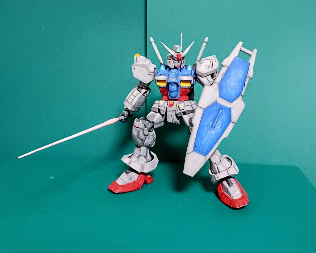 旧キット　ガンダムGP01–3枚目/制作者：Amesho