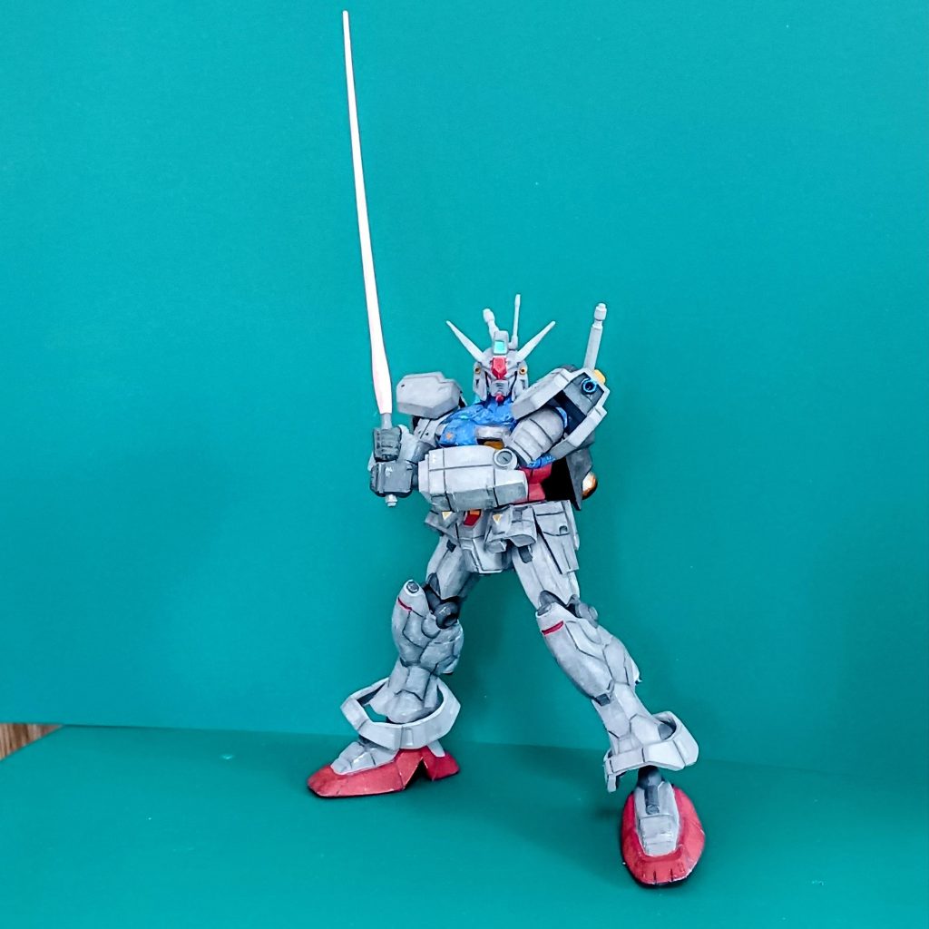 旧キット　ガンダムGP01–6枚目/制作者：Amesho