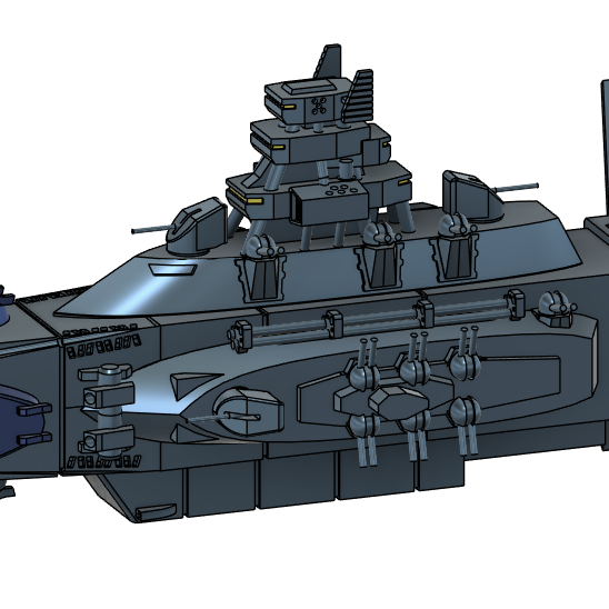 1/1700ジークアクス版マゼラン級