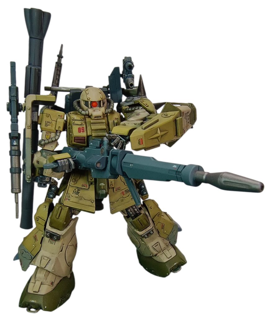 エネルギータンク追加によりハイザックでも高出力ビームが撃てる😤！