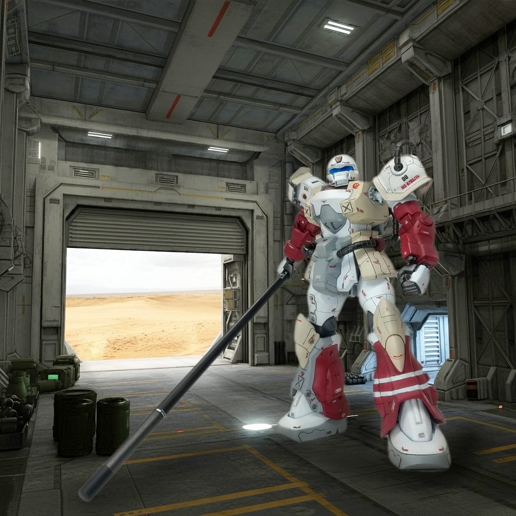 Ike主任：お、おい、そんな野蛮なモノ（金属バット）をもって😰ONI(YOME) グフ：ちょっと待ちなさい！あんたのしょうもない改造ごっこより、私の塗料（化粧品）の予算を上げなさいキィーー😡😡😡！！！！Ike主任：わー、分かった、予算は据え置きでいいから、許してください😭😭😭！o(*ﾟﾍﾟ)==○))))☆★☆”((/*ω*)o&nbsp;