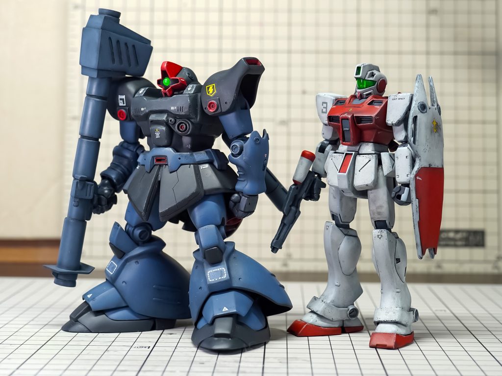 リック・ドムII VS ジム・コマンド–4枚目/制作者：ケイ