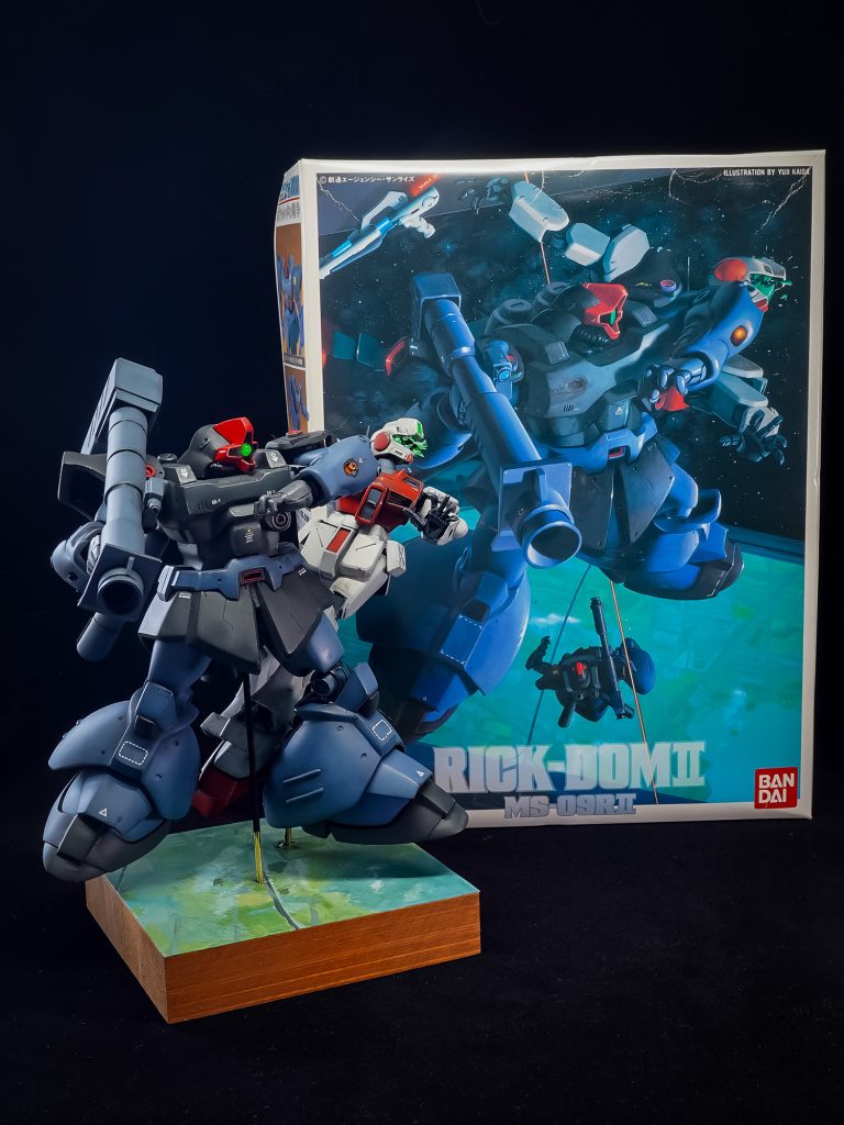 リック・ドムII VS ジム・コマンド–3枚目/制作者：ケイ