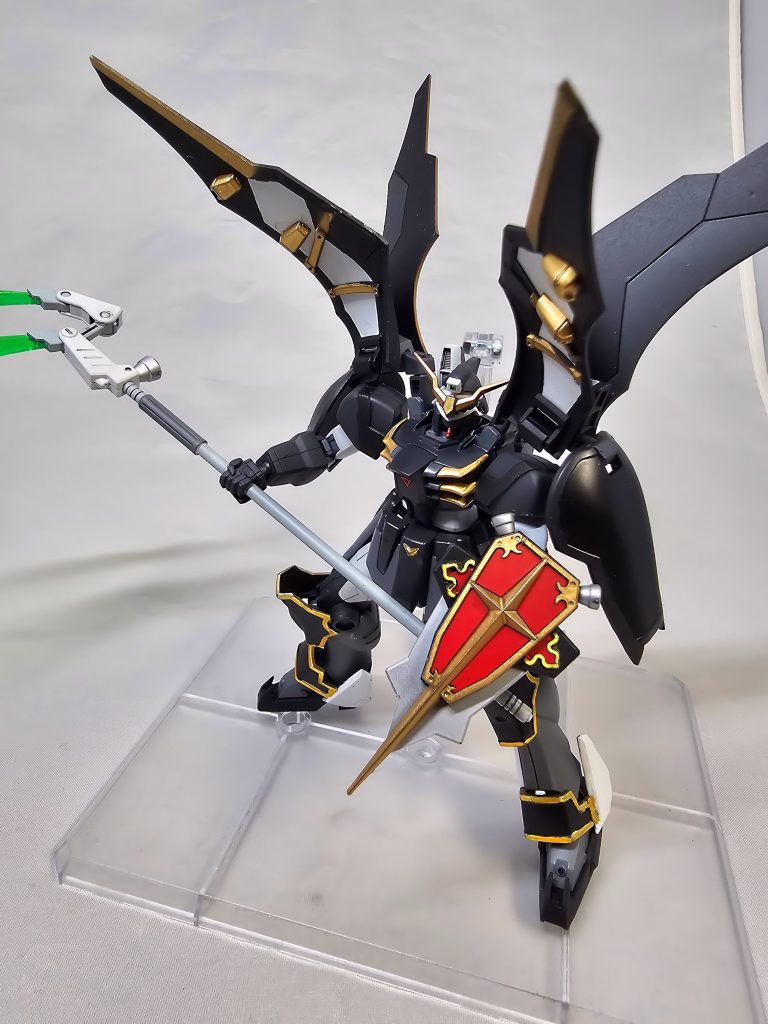 バスターシールド。シールを使っていないのは隠れた頑張り。