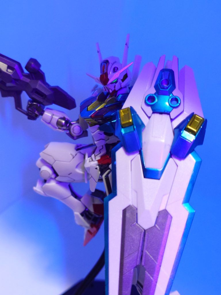 【全塗装】ガンダムエアリアル キャンディ パール メタリック塗装