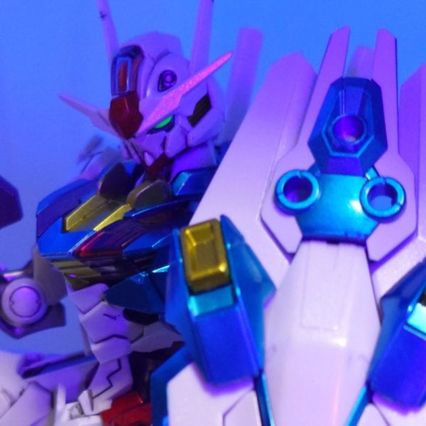 【全塗装】ガンダムエアリアル キャンディ パール メタリック塗装