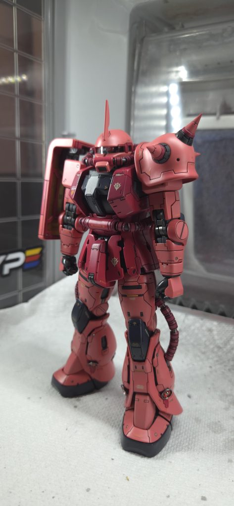 My First GK Build: The YJL Zaku II MS-06S–2枚目/制作者：shivatrance